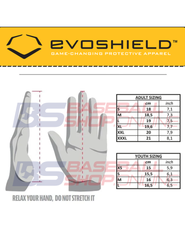 Luvas de taco de basebol/softbol EVOSHIELD SRZ-1™ para adultos - Verde escuro (M)
