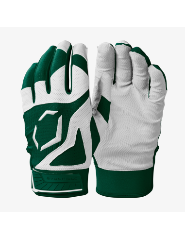 Baseball/Softball batting gloves EVOSHIELD SRZ-1™ Adult - Dark Green (M)