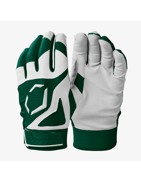 Baseball/Softball-Schlaghandschuhe EVOSHIELD SRZ-1™ Erwachsene - Dunkelgrün (M)