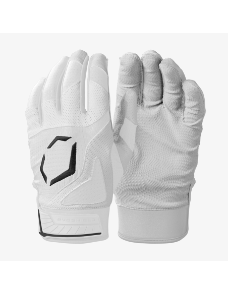 Rukavice za udaranje za bejzbol/softball EVOSHIELD SRZ-1™ Za odrasle - bijela (L)
