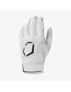 Rukavice za udaranje za bejzbol/softball EVOSHIELD SRZ-1™ Za djecu i mlade - bijela (Junior L)