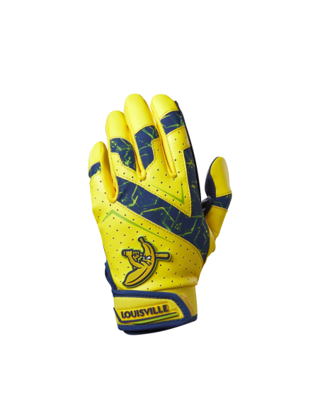 Rukavice za udaranje za bejzbol/softball Louisville Slugger Savannah Bananas - Za djecu i mlade (XS)