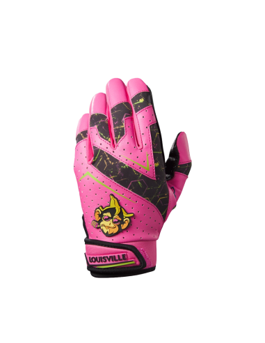 Rukavice za udaranje za bejzbol/softball Louisville Slugger Party Animals - Za djecu i mlade (XS)