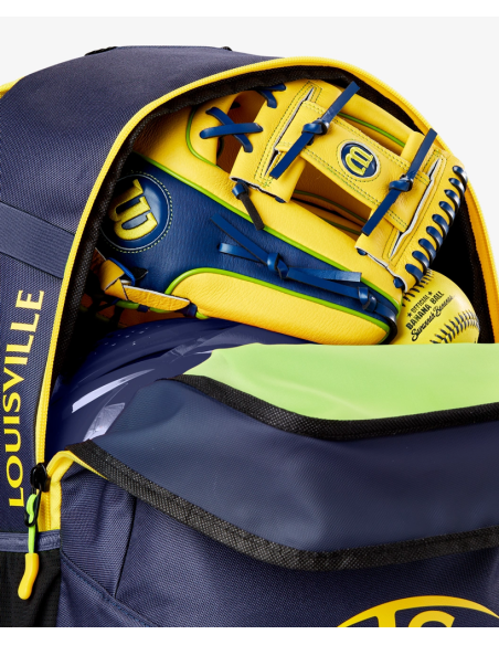 Mochila de basebol Louisville Slugger SAVANNAH BANANAS Powerized Stick Pack