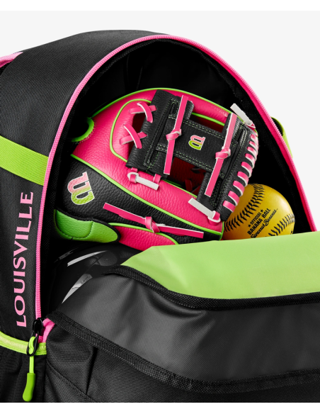 Baseball backpack Louisville Slugger PARTY ANIMALS Powerized Stick Pack