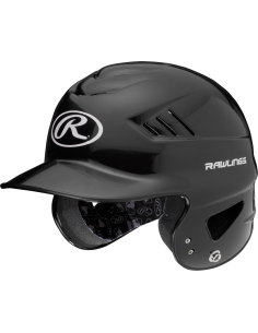 Casco de bateo de béisbol Rawlings RCFTB-BK (6 1/4" - 6 7/8")