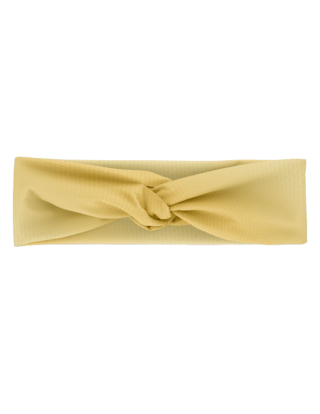 FRANKLIN Performance breites Stirnband - Vanille Bohne