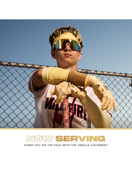 FRANKLIN Performance breites Stirnband - Vanille Bohne