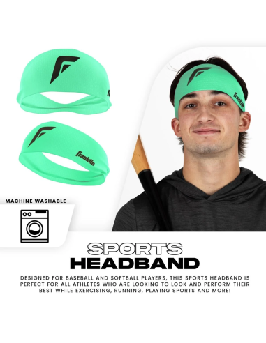 FRANKLIN Performance Brede Hoofdband - Mint