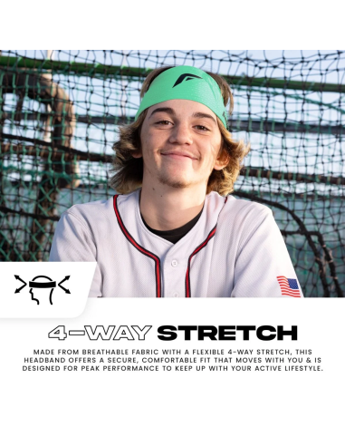 FRANKLIN Performance breites Stirnband - Mint