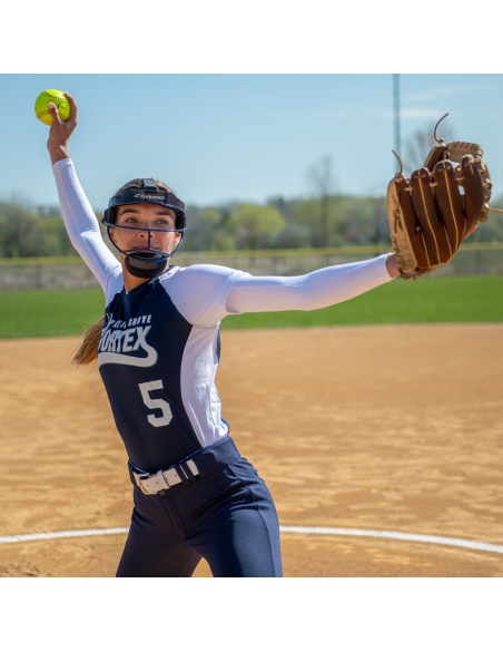 SENTRY Fielder's Facemask CHAMPRO - YOUTH (azul marino)