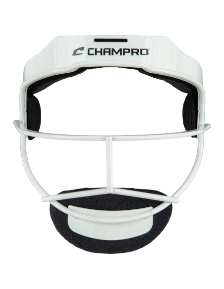 Máscara facial de jogador de campo SENTRY CHAMPRO - JUVENTUDE (branco)
