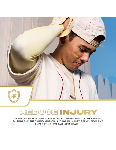 FRANKLIN Compression Arm Sleeve - Vanilla Bean - adult L/XL