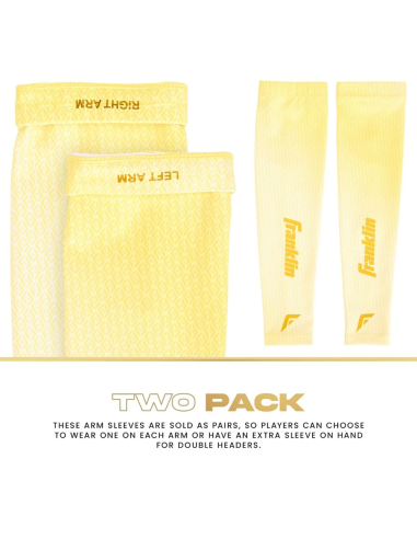 FRANKLIN Compression Arm Sleeve - Vanilla Bean - adult L/XL