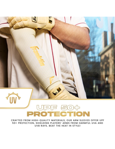 FRANKLIN Compression Arm Sleeve - Vanilla Bean - adult S/M
