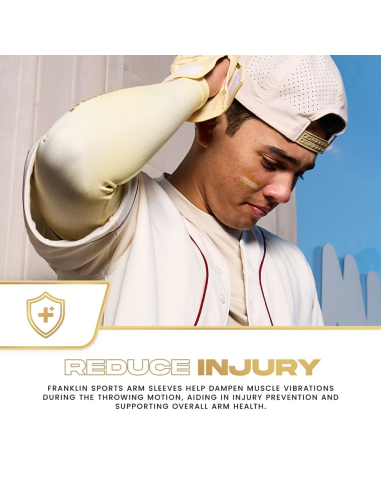 FRANKLIN Compression Arm Sleeve - Vanilla Bean - adult S/M