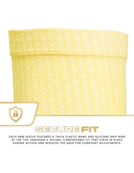 FRANKLIN Compression Arm Sleeve - Vanilla Bean - adult S/M