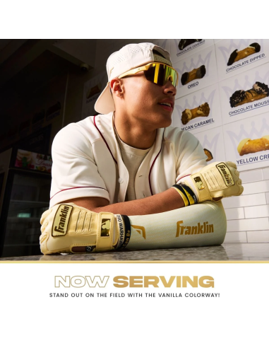 FRANKLIN Compression Arm Sleeve - Vanilla Bean - youth ONE SIZE