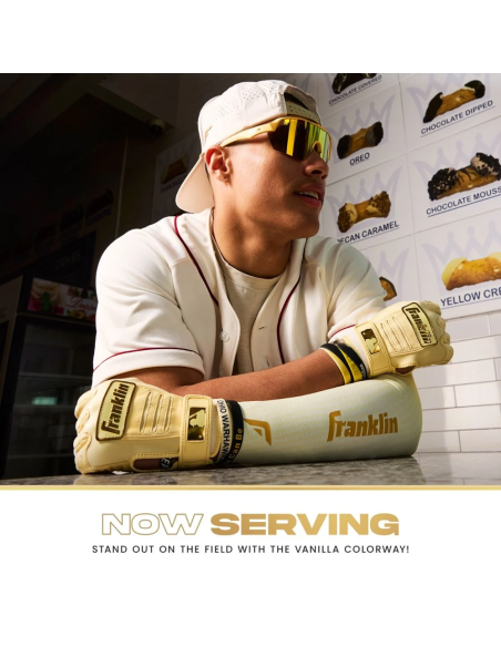 FRANKLIN Compression Arm Sleeve - Vanilla Bean - youth ONE SIZE