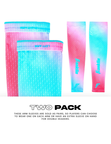 FRANKLIN kompressionsærme - Cotton Candy - ungdom ONE SIZE