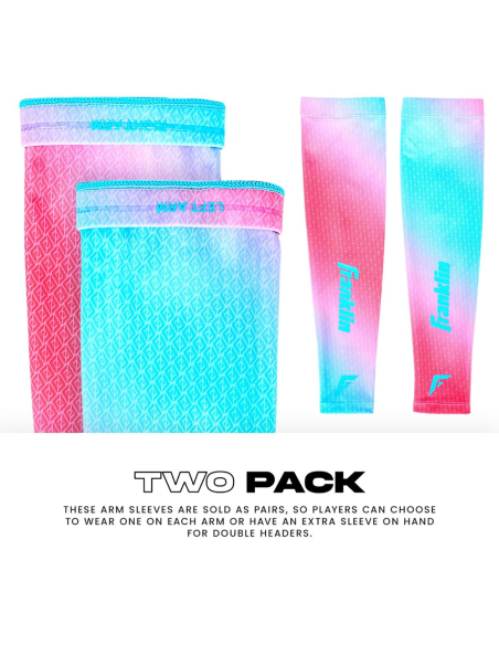 FRANKLIN kompressionsærme - Cotton Candy - ungdom ONE SIZE