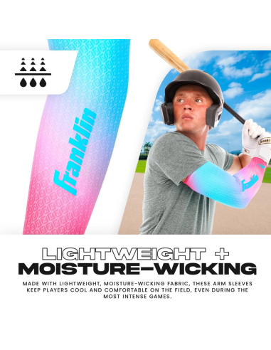 FRANKLIN kompressionsærme - Cotton Candy - ungdom ONE SIZE