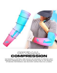 FRANKLIN Manga de compresión para el brazo - Algodón de azúcar - adulto L/XL 2