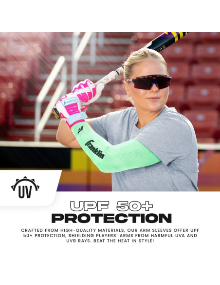 FRANKLIN Compression Arm Sleeve - Mint - Erwachsene S/M