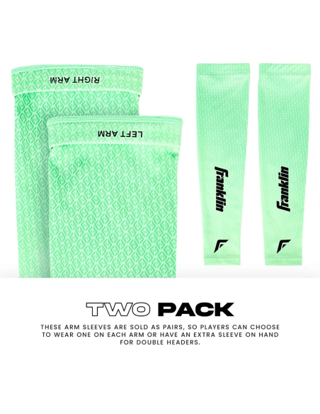 FRANKLIN Compression Arm Sleeve - Mint - Erwachsene S/M