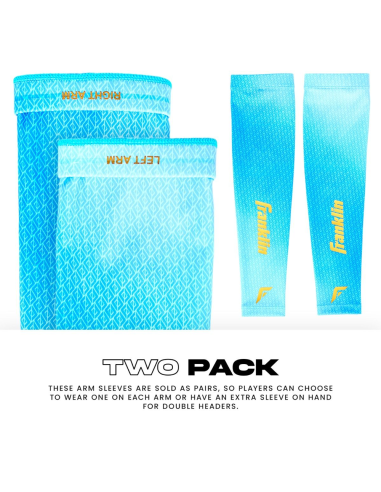 FRANKLIN compressiearmbandage - Carolina blauw - volwassen L/XL