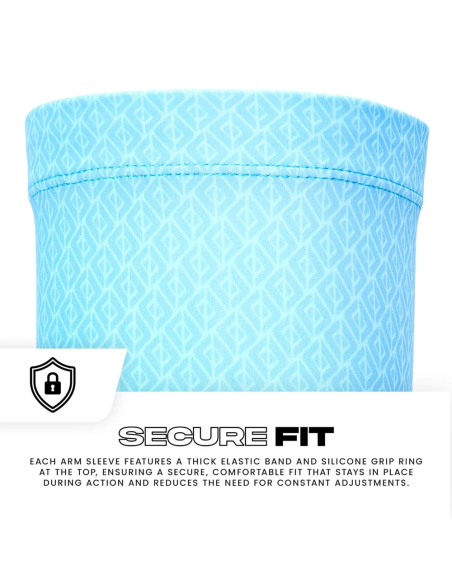 Manga de compressão para o braço FRANKLIN - Carolina Blue - adulto L/XL