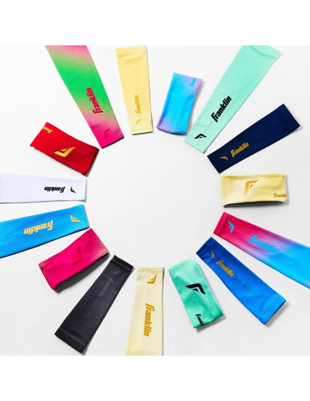 FRANKLIN Compression Arm Sleeve - Carolina Blau - Erwachsene L/XL