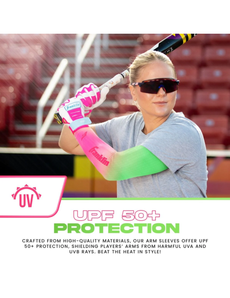 FRANKLIN Compression Arm Sleeve - Watermelon - adult L/XL