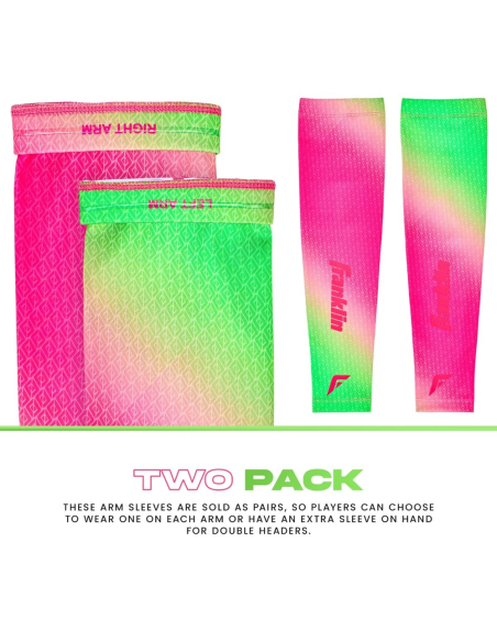 FRANKLIN Compression Arm Sleeve - Watermelon - youth ONE SIZE