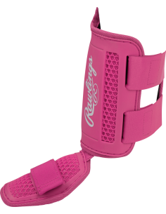 Protector de pierna RAWLINGS Baseball/Fastpitch (grande) - rosa 2