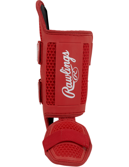 Štitnik za nogu za bejzbol/fastpitch RAWLINGS (Velika veličina) - grimizna