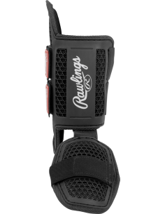 Štitnik za nogu za bejzbol/fastpitch RAWLINGS (Mala veličina) - crna