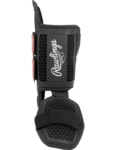 Štitnik za nogu za bejzbol/fastpitch RAWLINGS (Mala veličina) - crna