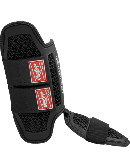 Štitnik za nogu za bejzbol/fastpitch RAWLINGS (Mala veličina) - crna