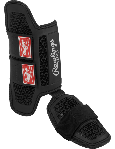 Štitnik za nogu za bejzbol/fastpitch RAWLINGS (Mala veličina) - crna