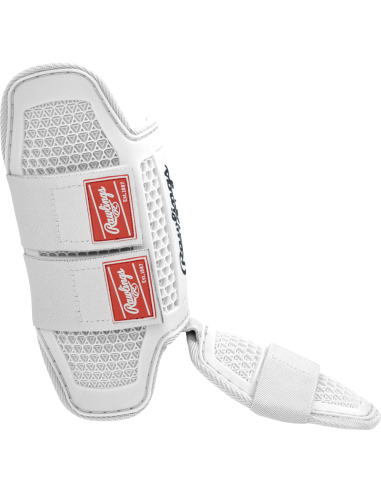 Štitnik za nogu za bejzbol/fastpitch RAWLINGS (Mala veličina) - bijela