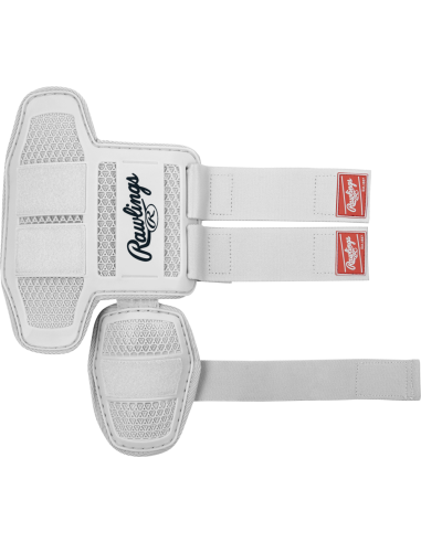 Štitnik za nogu za bejzbol/fastpitch RAWLINGS (Mala veličina) - bijela
