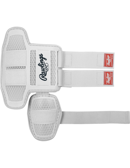 Štitnik za nogu za bejzbol/fastpitch RAWLINGS (Mala veličina) - bijela