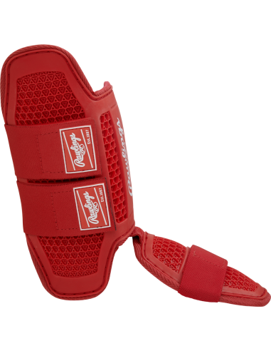 Honkbal/Fastpitch RAWLINGS Beenbeschermer (klein) - scharlaken