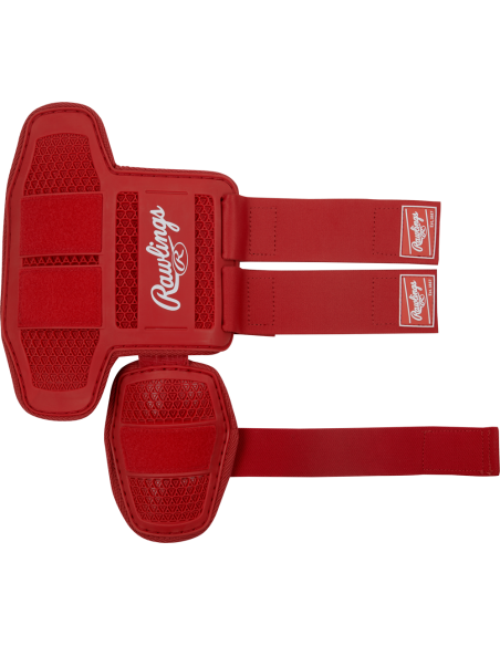 Štitnik za nogu za bejzbol/fastpitch RAWLINGS (Mala veličina) - grimizna