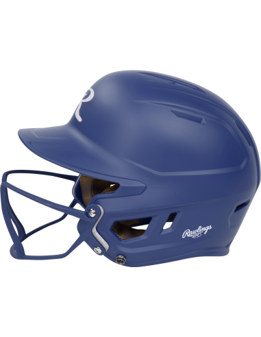 Kask do pałkowania Rawlings MACH HI-VIZ WITH ATTACHED VIZSBFG (6 3/8" - 7 1/8") JUNIOR) JUNIOR