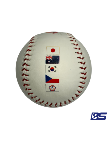 WBC 2026 officiel baseball bold Flag (9")