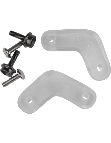 Protector facial Rawlings MACH HI-VIZ (blanco)