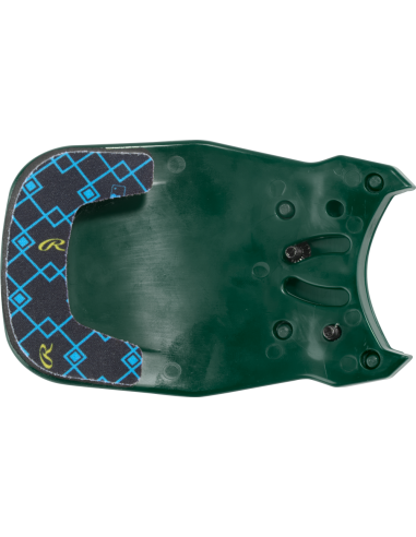 Štitnik za lice Rawlings RX2™ Series Dvostrani podesivi štitnik za čeljust (tamnozelena)