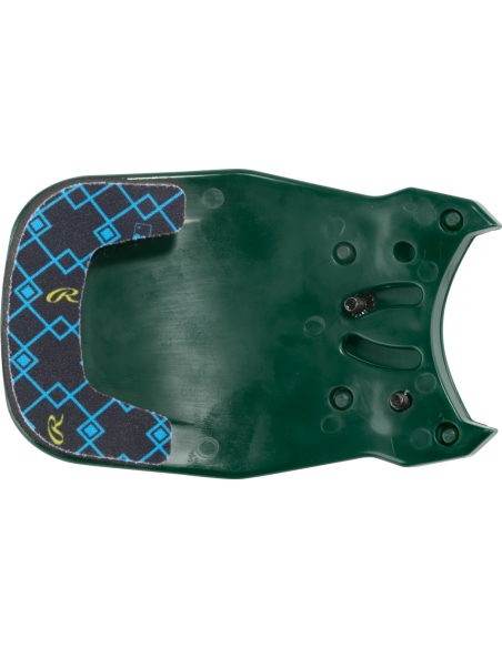 Protège-visage Rawlings RX2™ Series Reversible & Adjustable Jaw Guard (vert foncé)